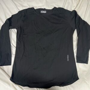 Alphalete Jet Black Crew Neck Tee